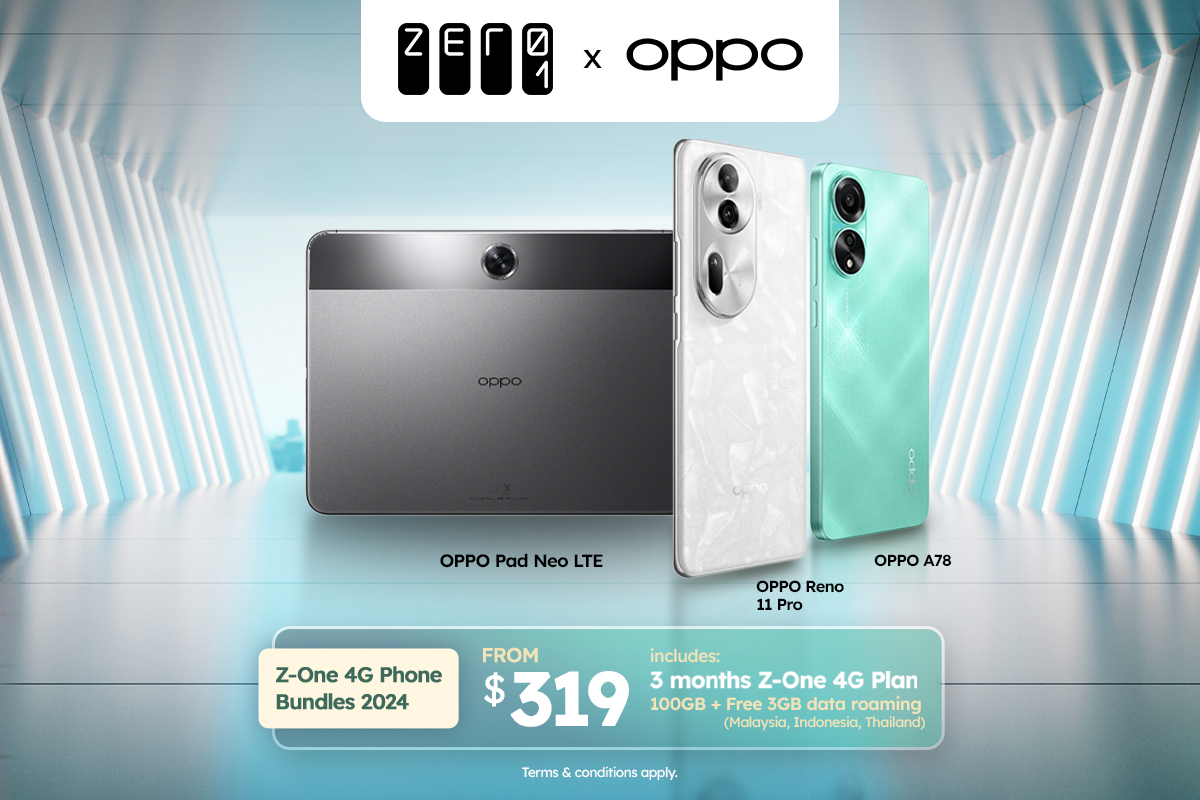 Oppo Z-One Phone Bundles 2024 - Zero1 Banner