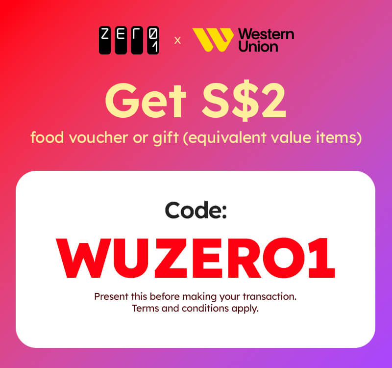 Zero1 x Western Union Promotional Campaign