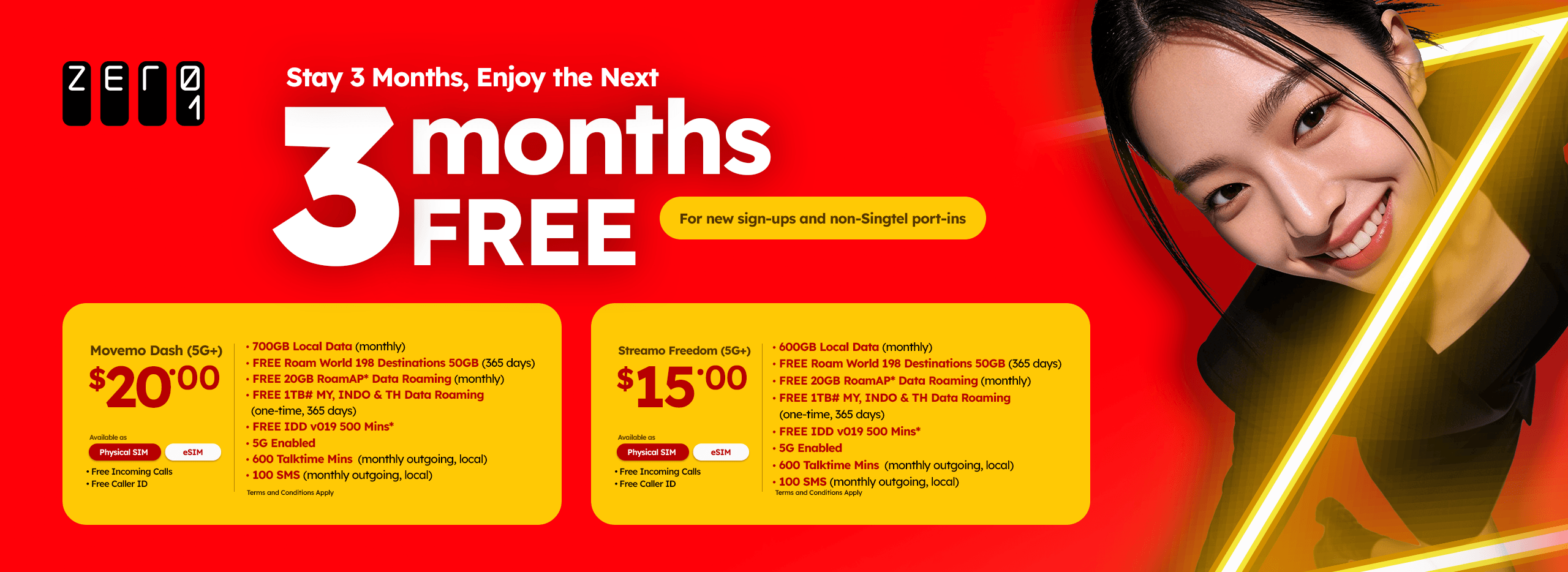 Stay 3 months and enjoy the next 3 months FREE